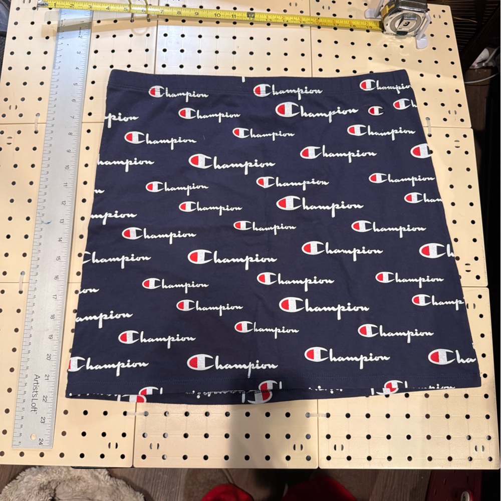 Vintage Champion Mini Skirt - Picture 2 of 4